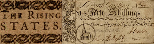 North Carolina colonial currency