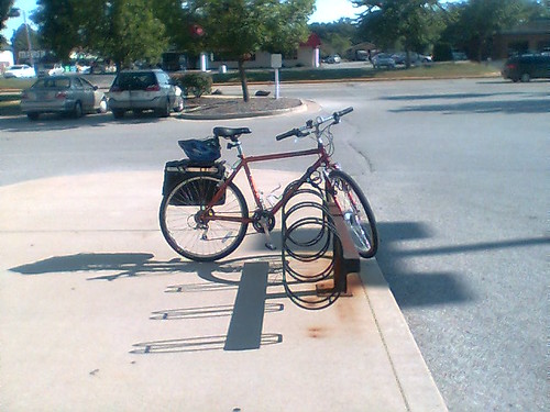 The Bike Rack at CVS is Accessible!