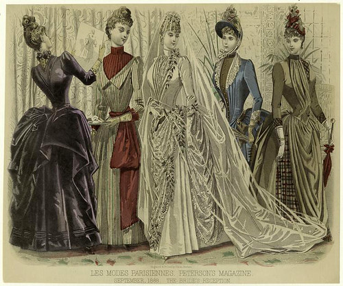 014- Les Modes parisiennes-Recibiendo a la novia 1888