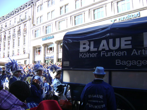 BLAUE FUNKEN, Carnaval de Colonia 2011, Alemania/Karneval in Köln 11, Germany - www.meEncantaViajar.com by javierdoren
