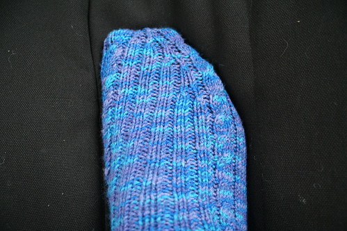 Blueberry Sock Toe