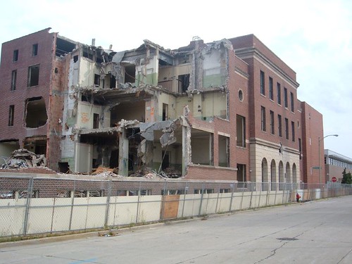Bradley Vocational Technical High School demolition