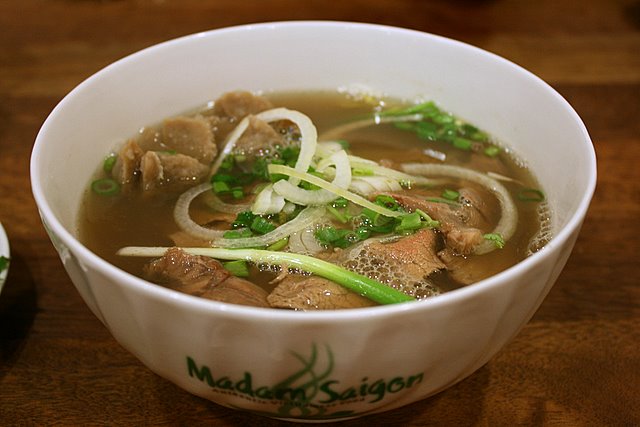 Special beef noodle soup 