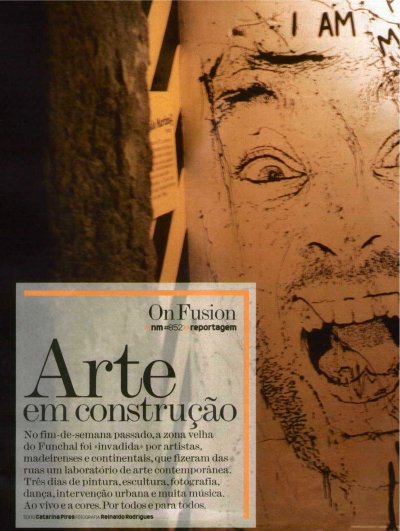 ON 2008 - Noticias Magazine - Arte em construcao