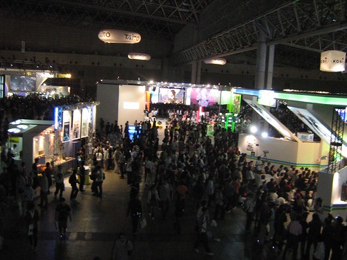 The crowd in Tokyo Game Show 2008