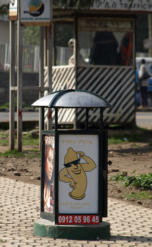 Papelera preventiva en Addis Abeba