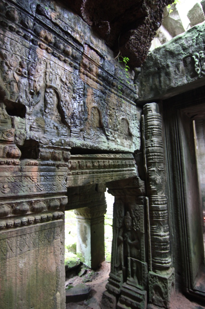 temple carving detail