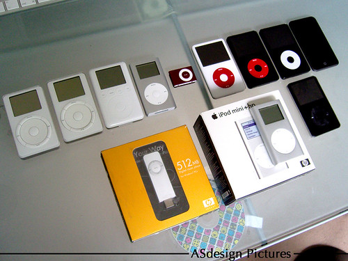 iPods and the iPod + HP