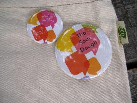 Foodbuzz Bag Buttons