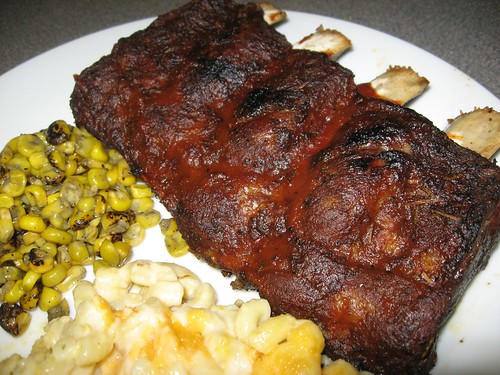 Beef Ribs on the plate