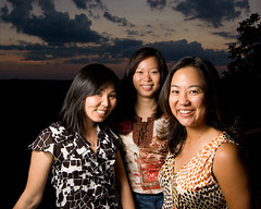Jackie, Huong, and Melissa