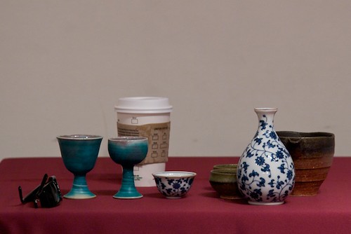 Sake Cups and Starbucks
