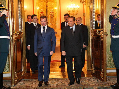 Berlusconi-Medvedev
