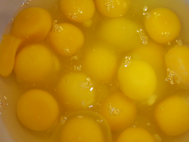 cholesterol, egg yolks
