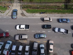 Vehicles Everywhere At Jalan Teluk Likas