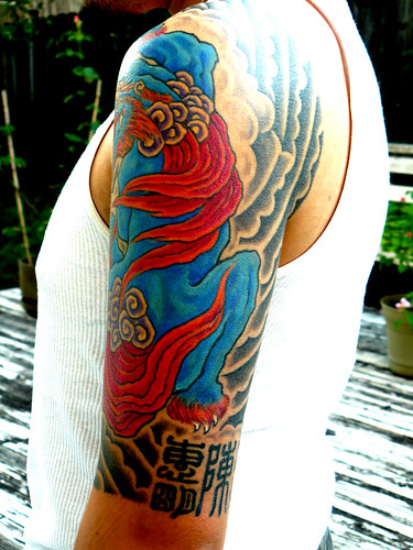 chinese sleeve Tattoos Gallery
