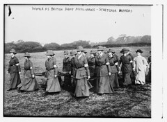 Women at British Army Auxiliaries - Stretcher ...