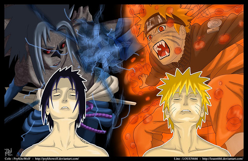 naruto vs sasuke. Naruto VS Sasuke