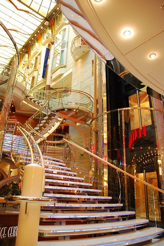 Liberty of the Seas - staircase