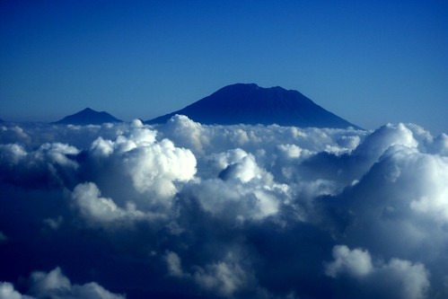 Gunung Agung aerial