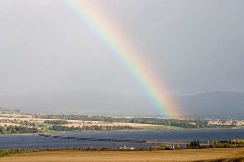 Rainbow at Cromarty Firth