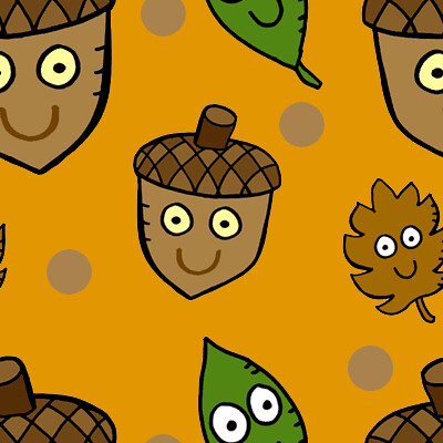 fall desktop wallpaper. acorn!