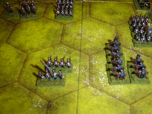 Second Prussian hussar Division decimates French infantry