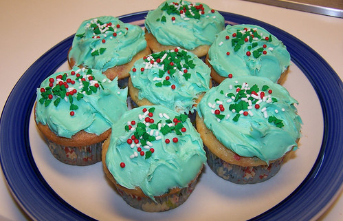 holiday cupcakes!!