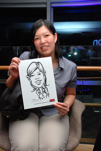 Caricature live sketching for TLC - 24