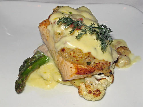 Oyster-Crusted 
Atlantic Salmon
