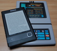 Cybook e un PADD di Star Trek