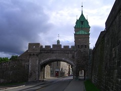 Quebec City fort walls