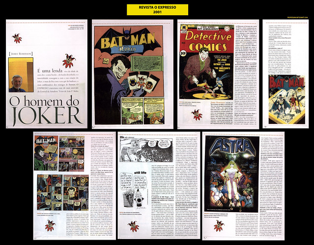 "O homem do Joker" - Revista O Expresso - 2001
