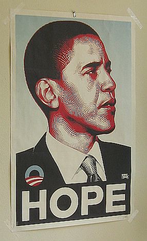barack obama poster hope. Barack Obama Hope Poster