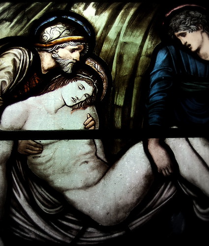 Detail of "The Entombment"