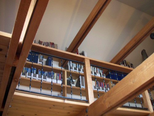 upper deck of library