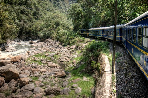 On the Train to Machu Picchu