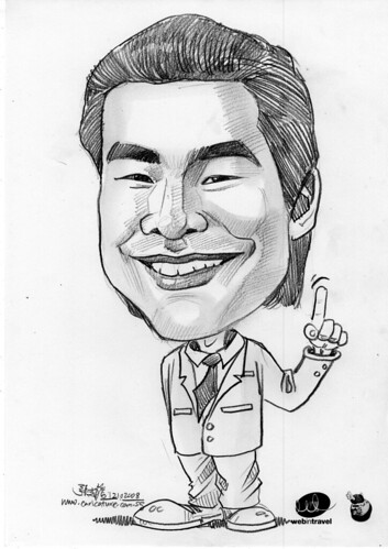 Caricatures Web in Travel 2008 Andrew Chan