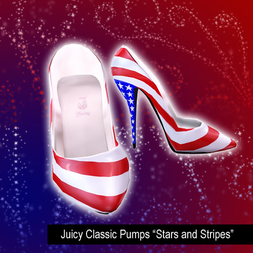 Juicy Classic Pumps "Stars and Stripes" by you.