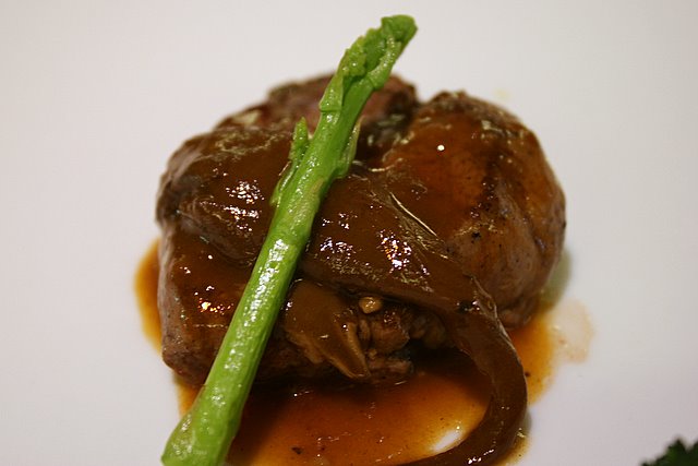Fillet of Beef with Signature Mushroom Sauce