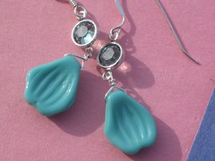 a new pair of handmade earrings