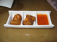 Highline: Shrimp and chicken fritters