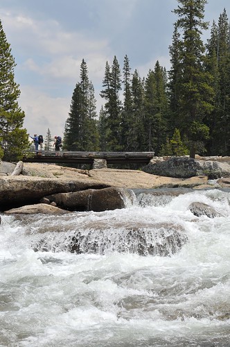 Photo of the Day: Hikers Crossing the Tuolumne River by Erik Meldrum