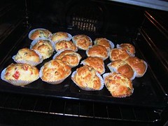 Muffins salati in forno