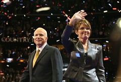 John McCain en Sarah Palin