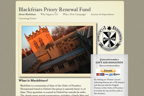 Blackfriars Priory Renewal Fund