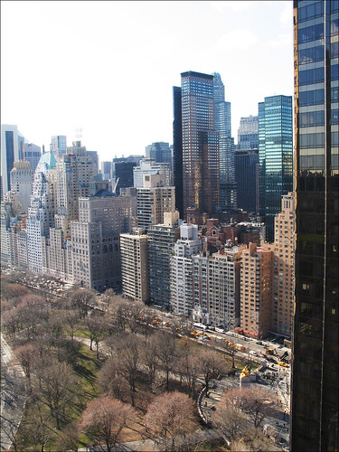 central park west. View from Central Park West