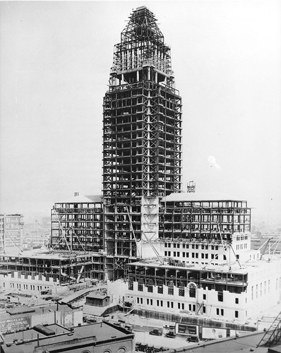 L.A. City Hall Under Construction