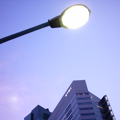 【写真】ミニデジで撮影した松下電工東京本社ビル