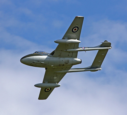 Warbird picture - De Havilland Vampire G-HELV - 2